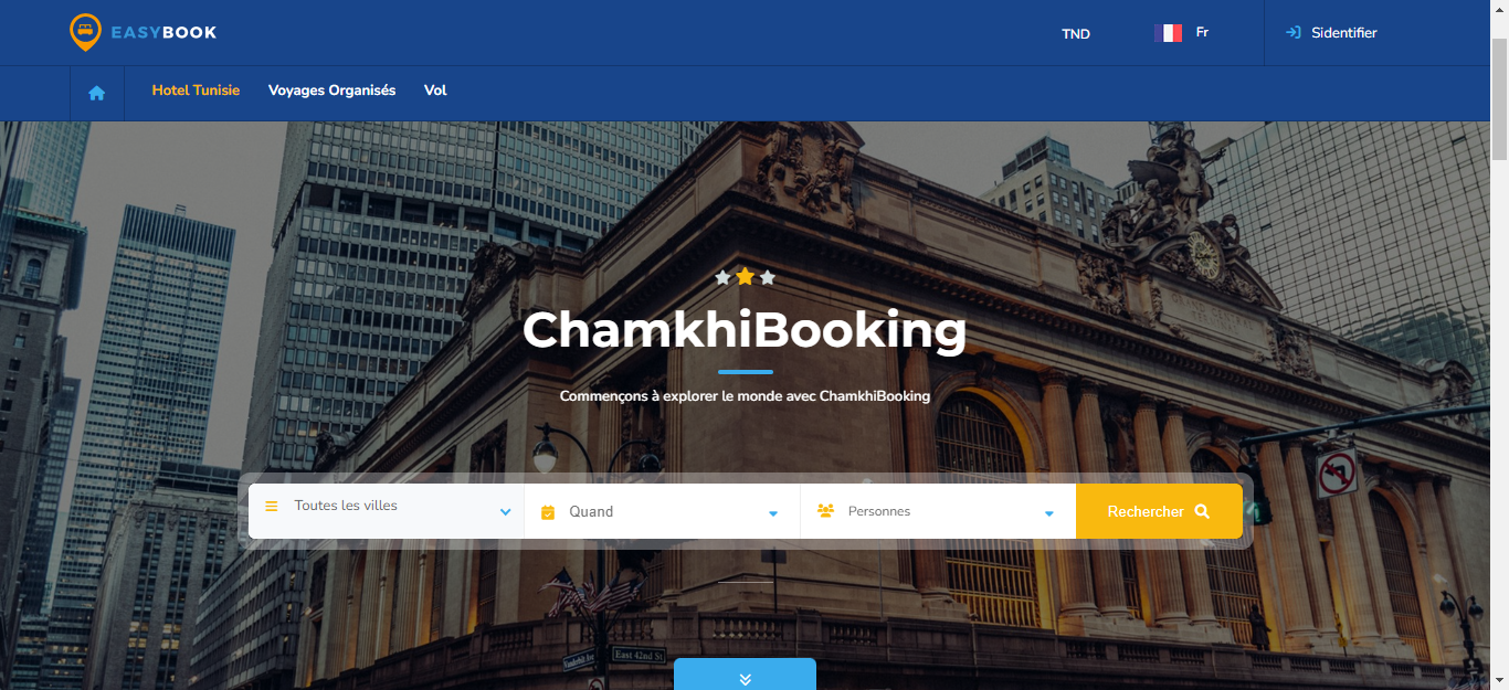 Online Booking Website